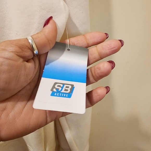 SJB Active Ivory Hooded Cozy Zip-Up Sweatshirt size XL NWT - Picture 4 of 11